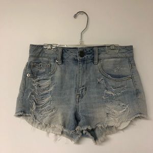American eagle high rise shorts